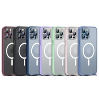 Чехол пластиковый Magsafe для iPhone 14 Pro Max (фиолетовый)